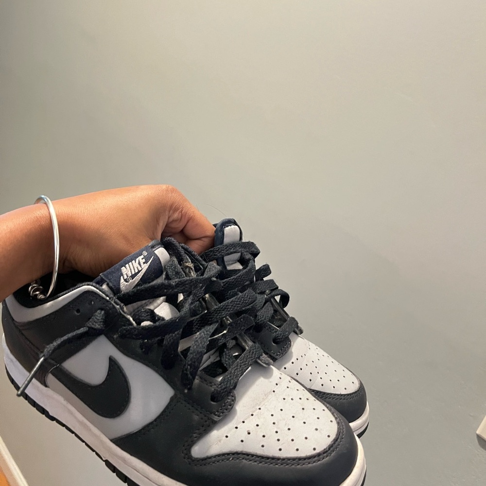 Nike Dual-Tone Black and White Shoes